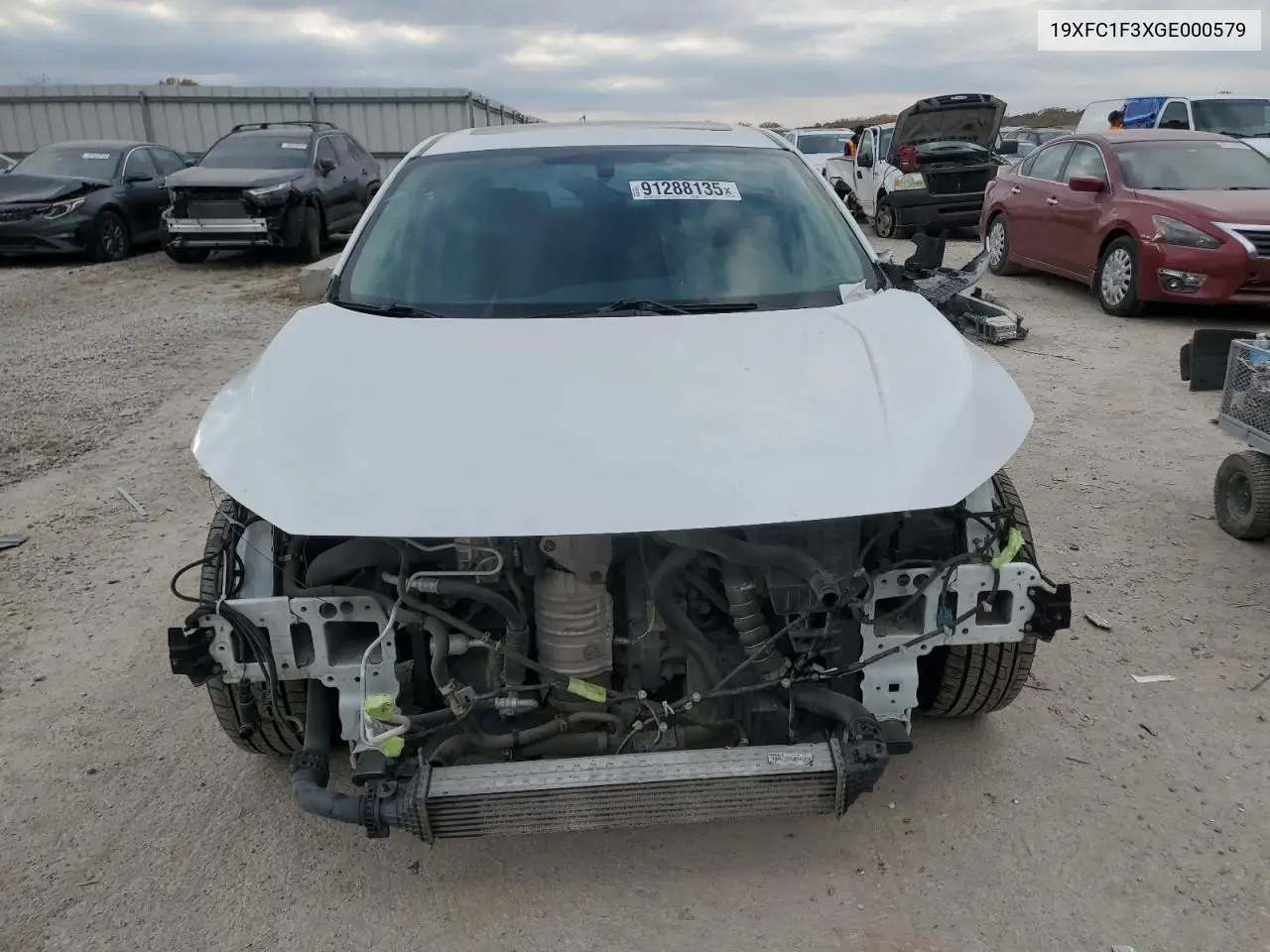 19XFC1F3XGE000579 2016 Honda Civic Ex