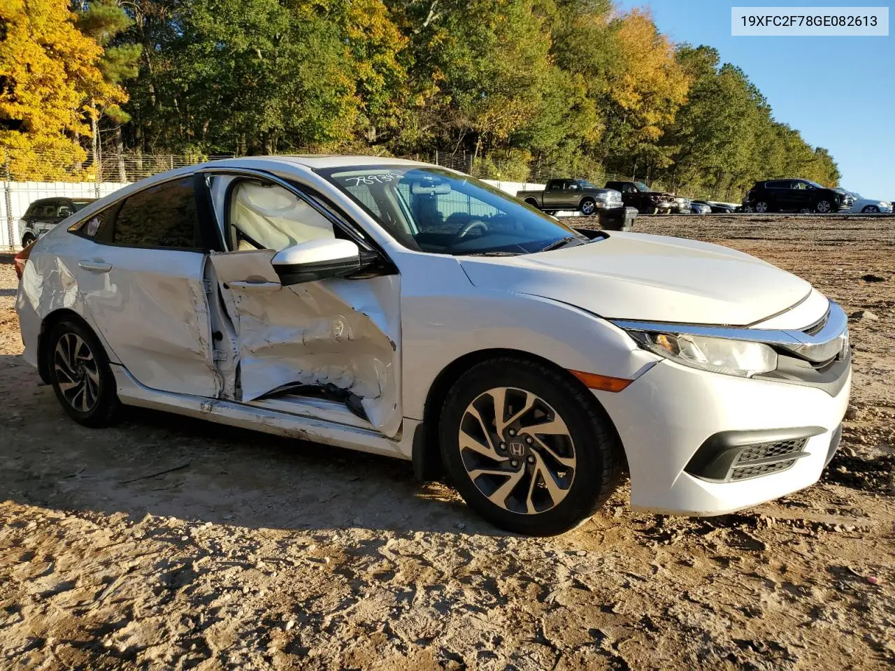 19XFC2F78GE082613 2016 Honda Civic Ex