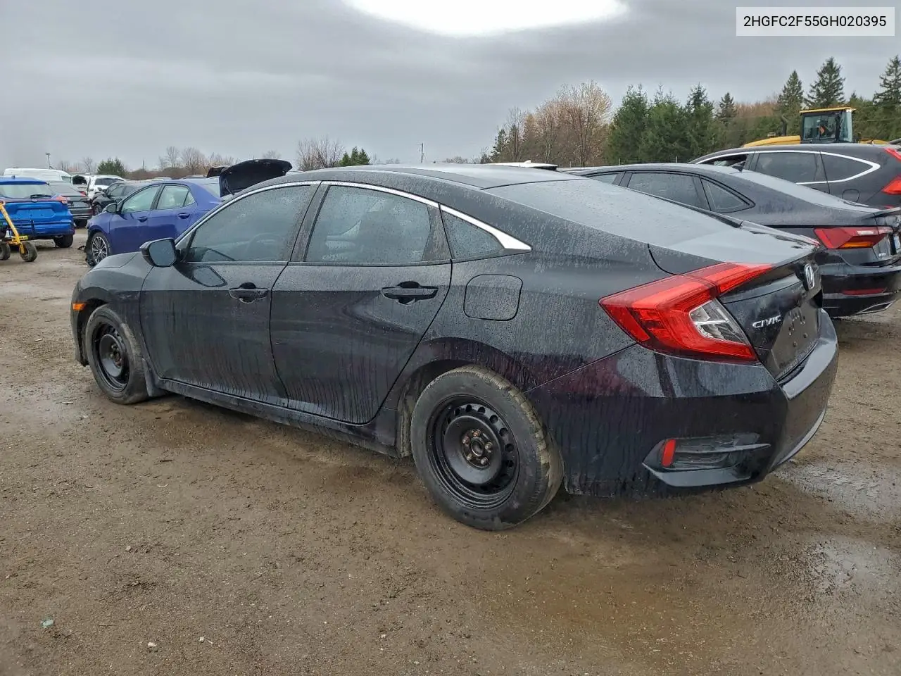 2HGFC2F55GH020395 2016 Honda Civic Lx