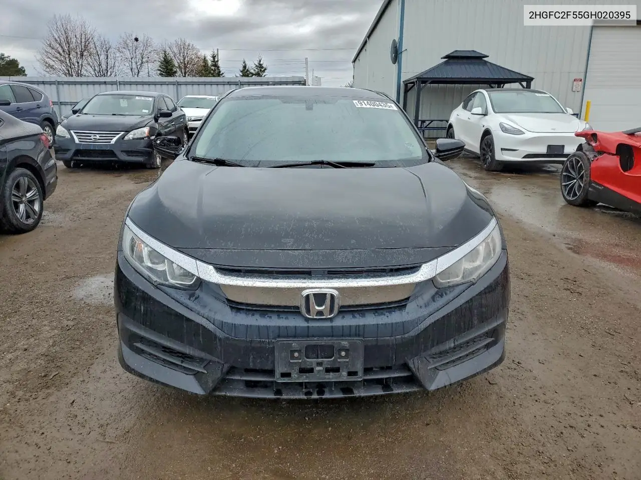 2HGFC2F55GH020395 2016 Honda Civic Lx