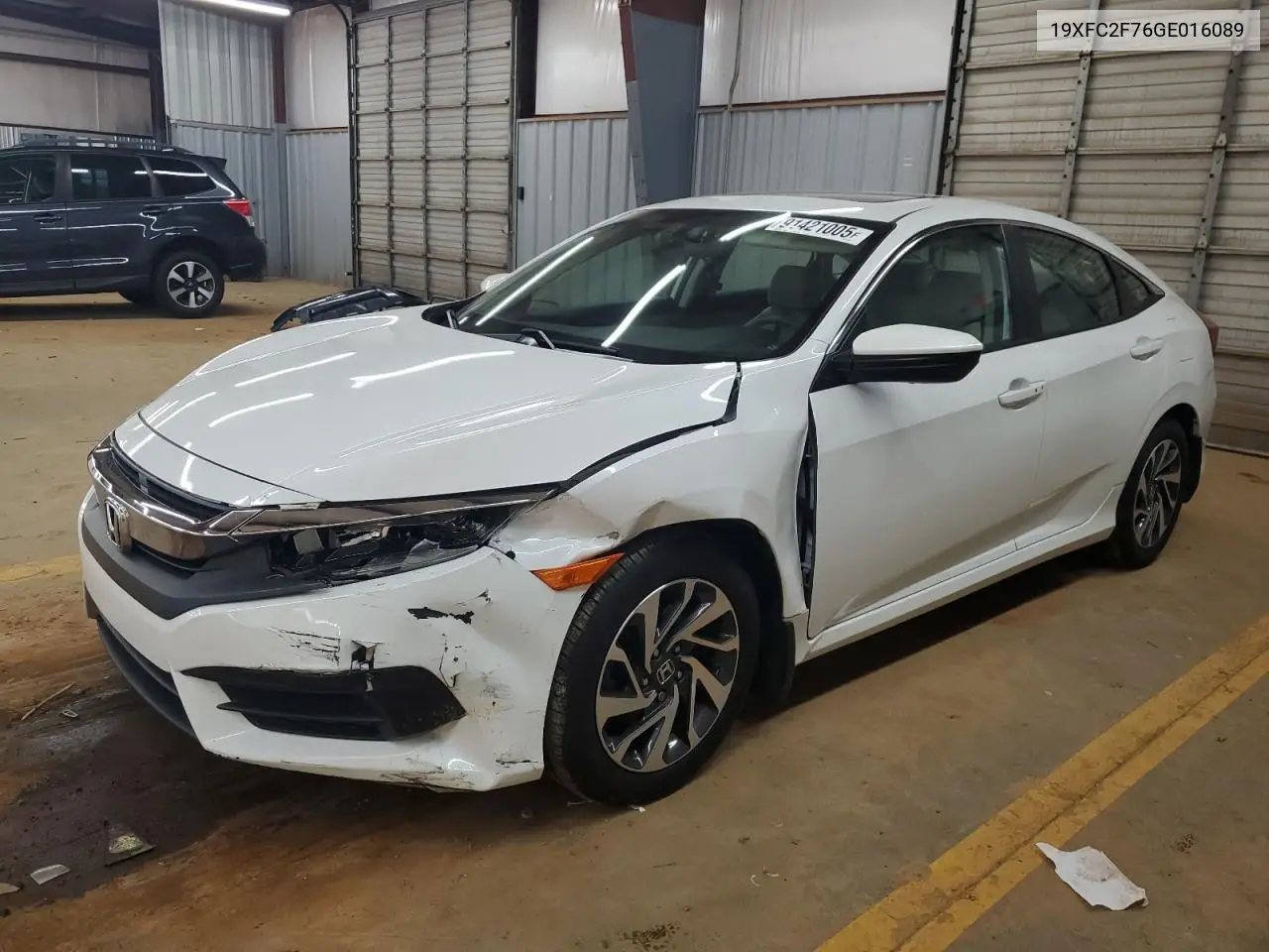 19XFC2F76GE016089 2016 Honda Civic Ex