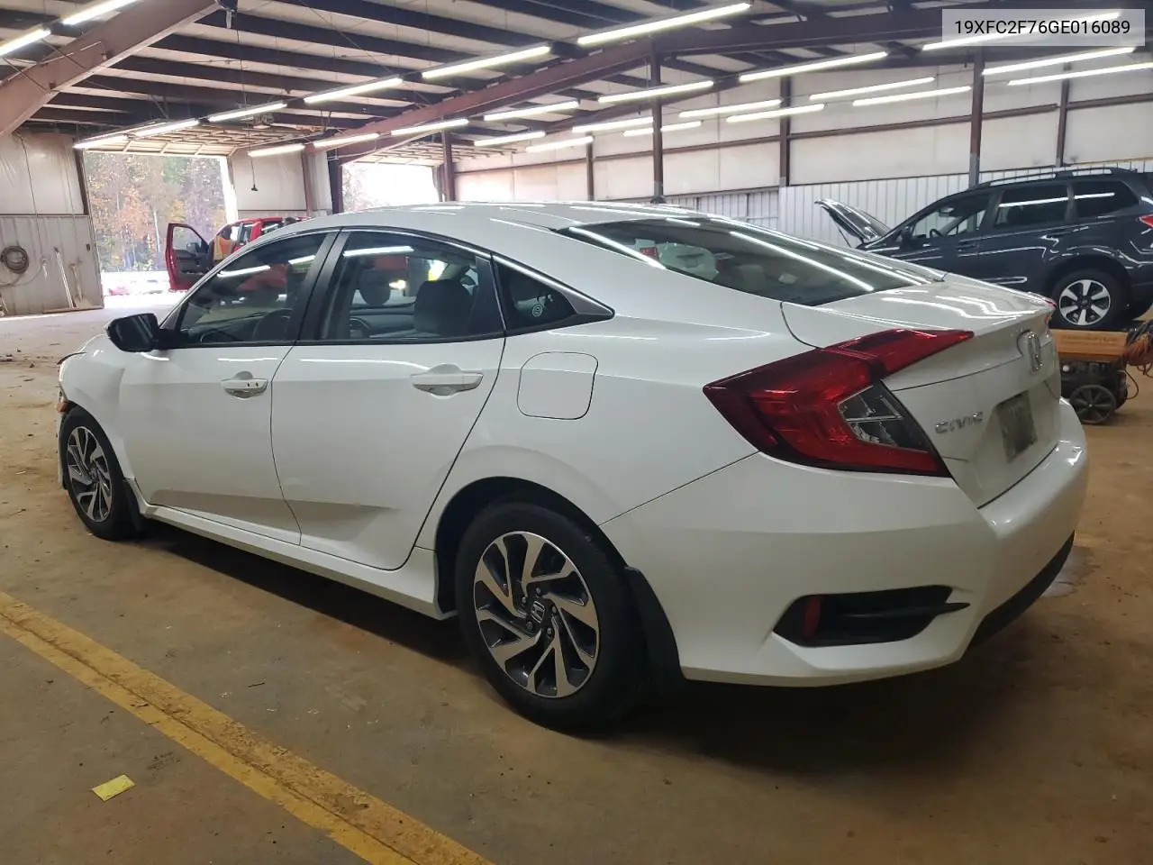 19XFC2F76GE016089 2016 Honda Civic Ex