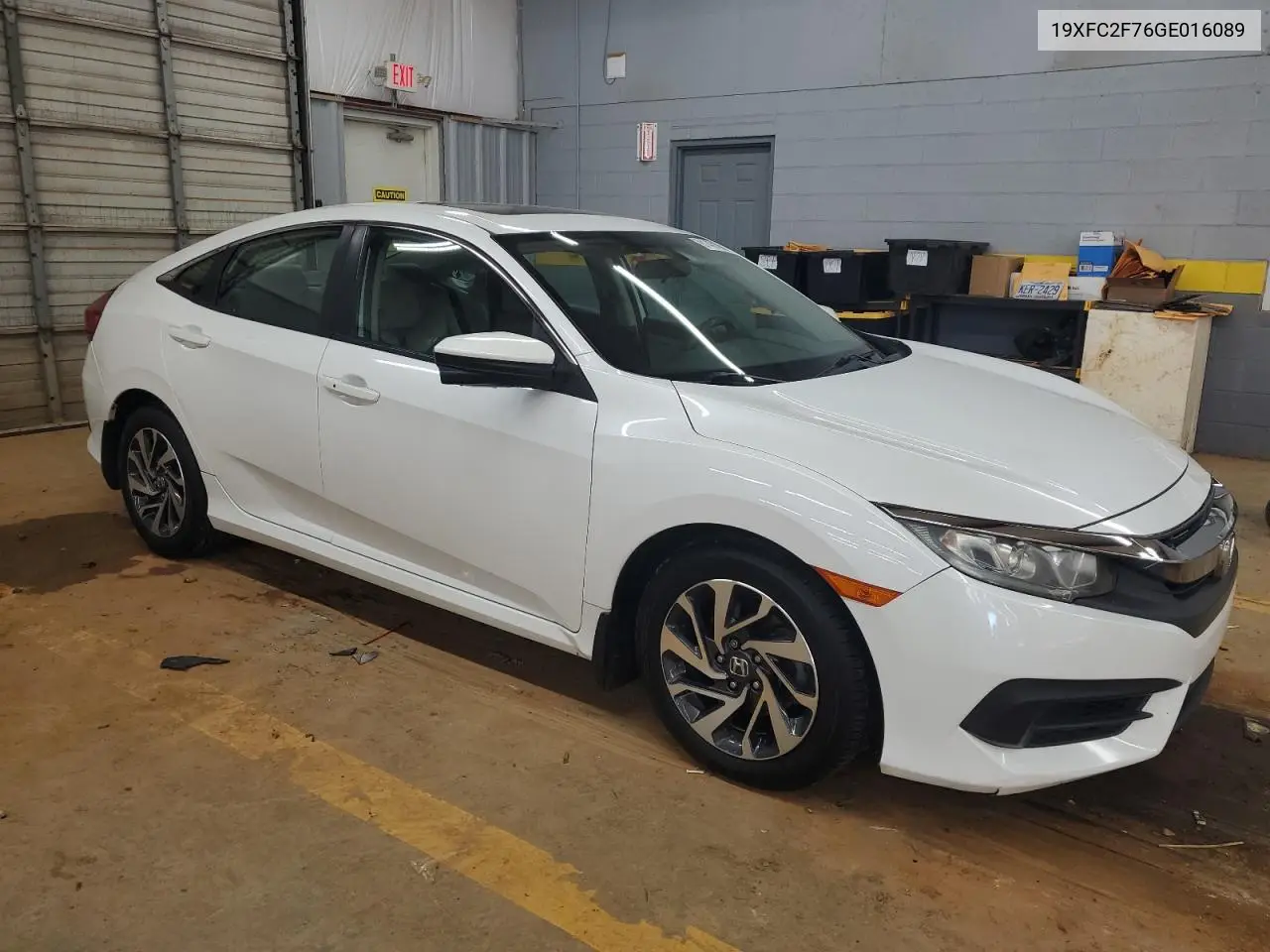 19XFC2F76GE016089 2016 Honda Civic Ex