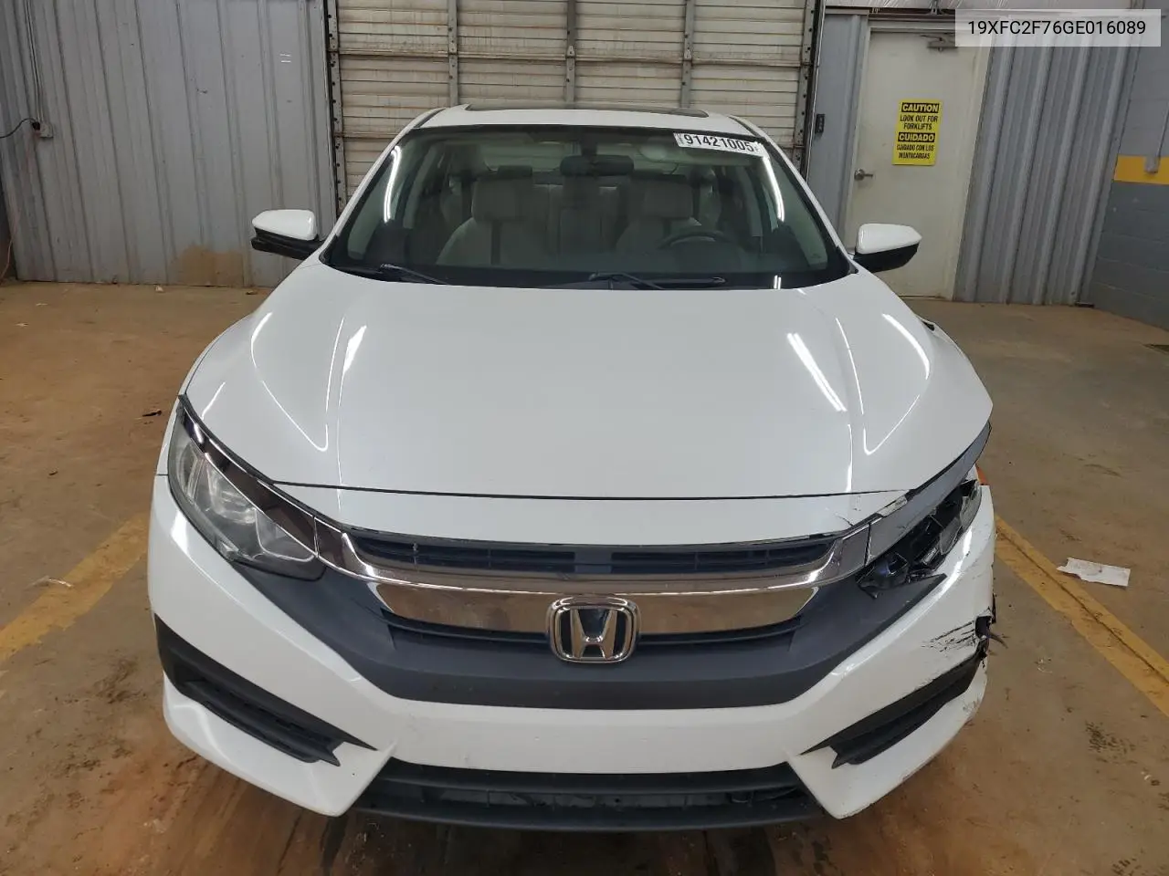 19XFC2F76GE016089 2016 Honda Civic Ex