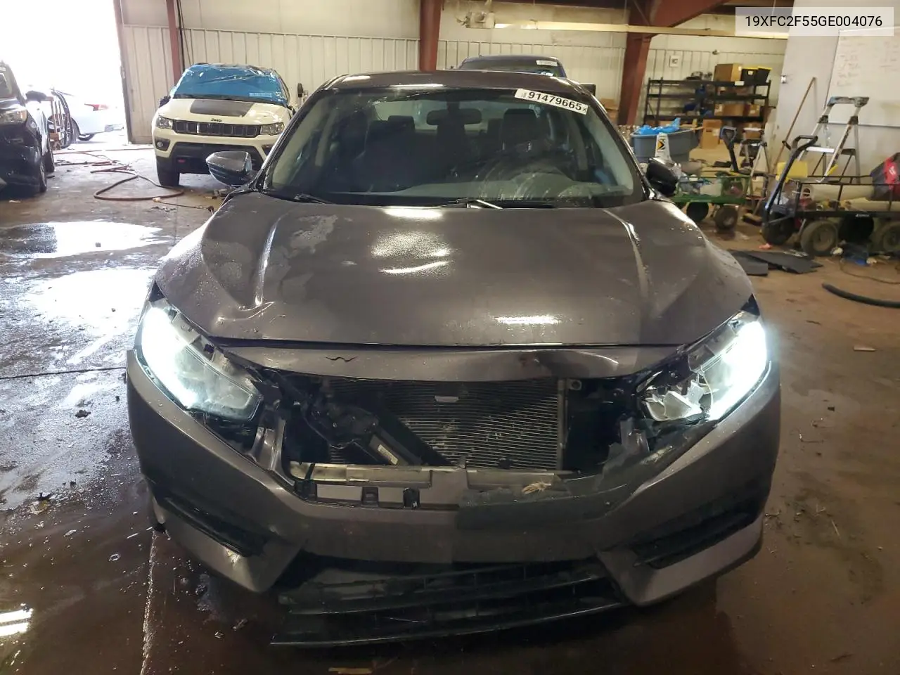 19XFC2F55GE004076 2016 Honda Civic Lx