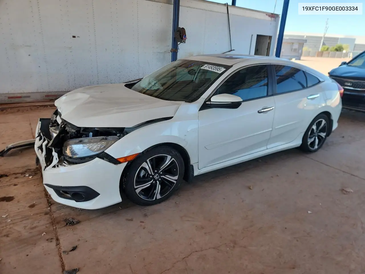 19XFC1F90GE003334 2016 Honda Civic Touring
