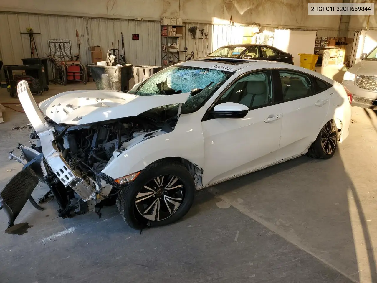 2HGFC1F32GH659844 2016 Honda Civic Ex