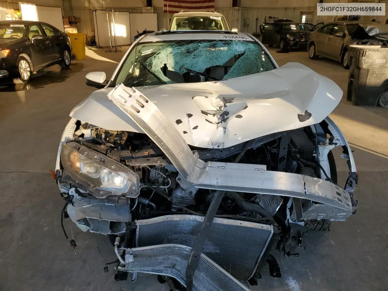2HGFC1F32GH659844 2016 Honda Civic Ex