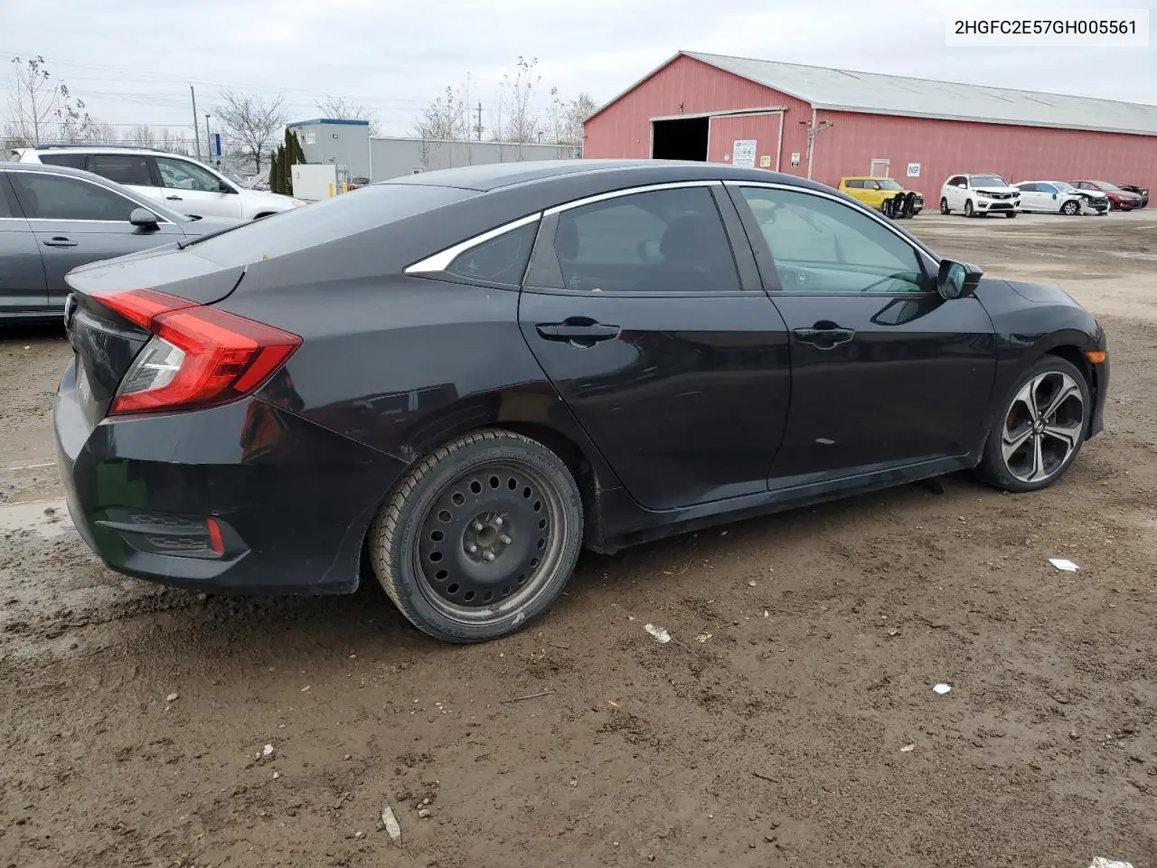 2HGFC2E57GH005561 2016 Honda Civic Lx