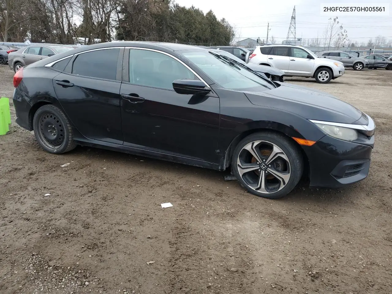 2HGFC2E57GH005561 2016 Honda Civic Lx