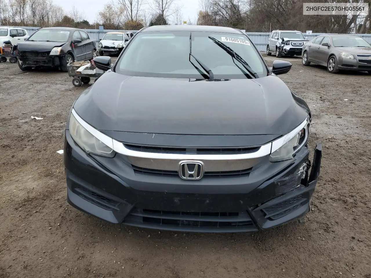 2HGFC2E57GH005561 2016 Honda Civic Lx