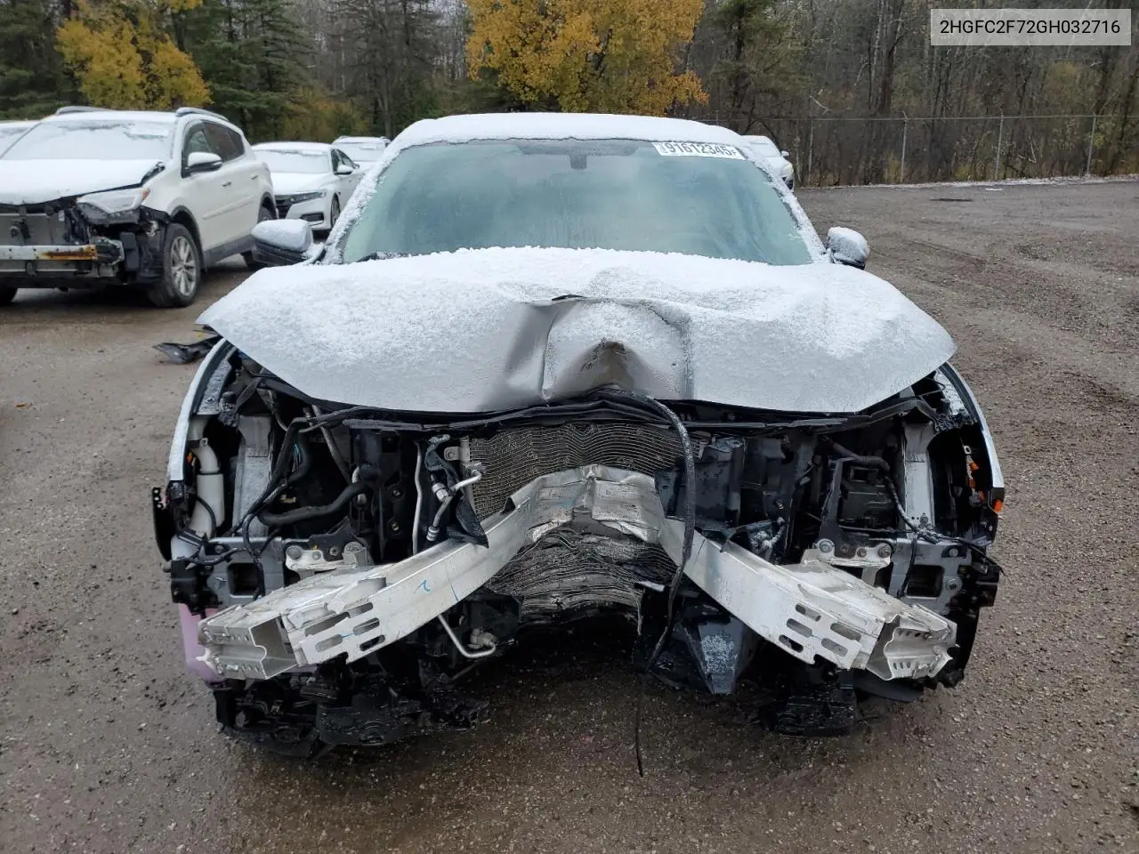 2HGFC2F72GH032716 2016 Honda Civic Ex