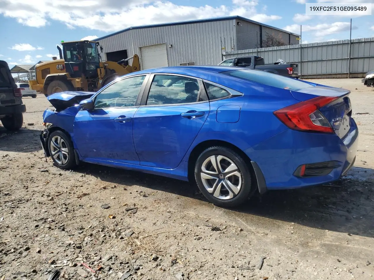 19XFC2F51GE095489 2016 Honda Civic Lx