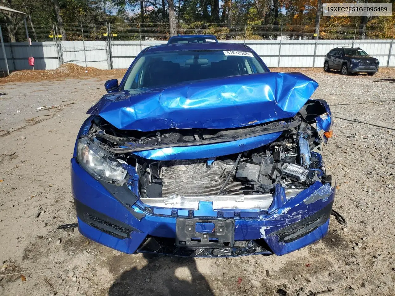 19XFC2F51GE095489 2016 Honda Civic Lx
