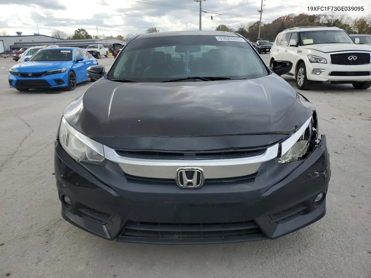 19XFC1F73GE039095 2016 Honda Civic Exl