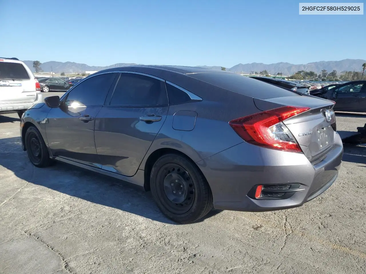 2HGFC2F58GH529025 2016 Honda Civic Lx