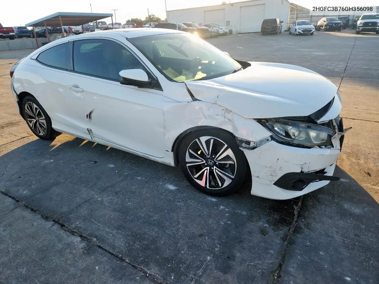 2HGFC3B76GH356098 2016 Honda Civic Exl