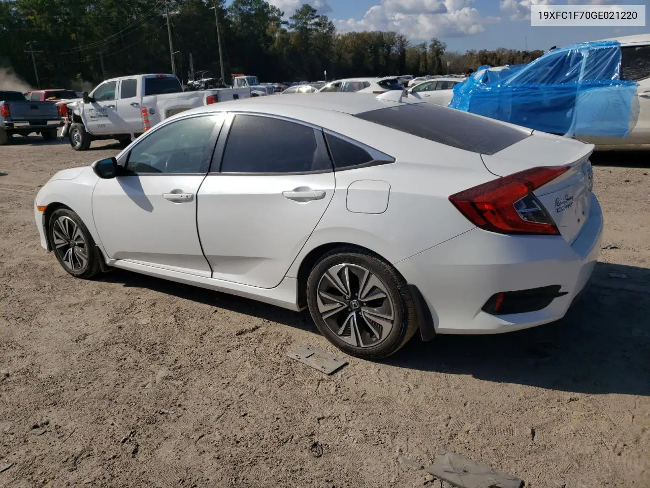 19XFC1F70GE021220 2016 Honda Civic Exl