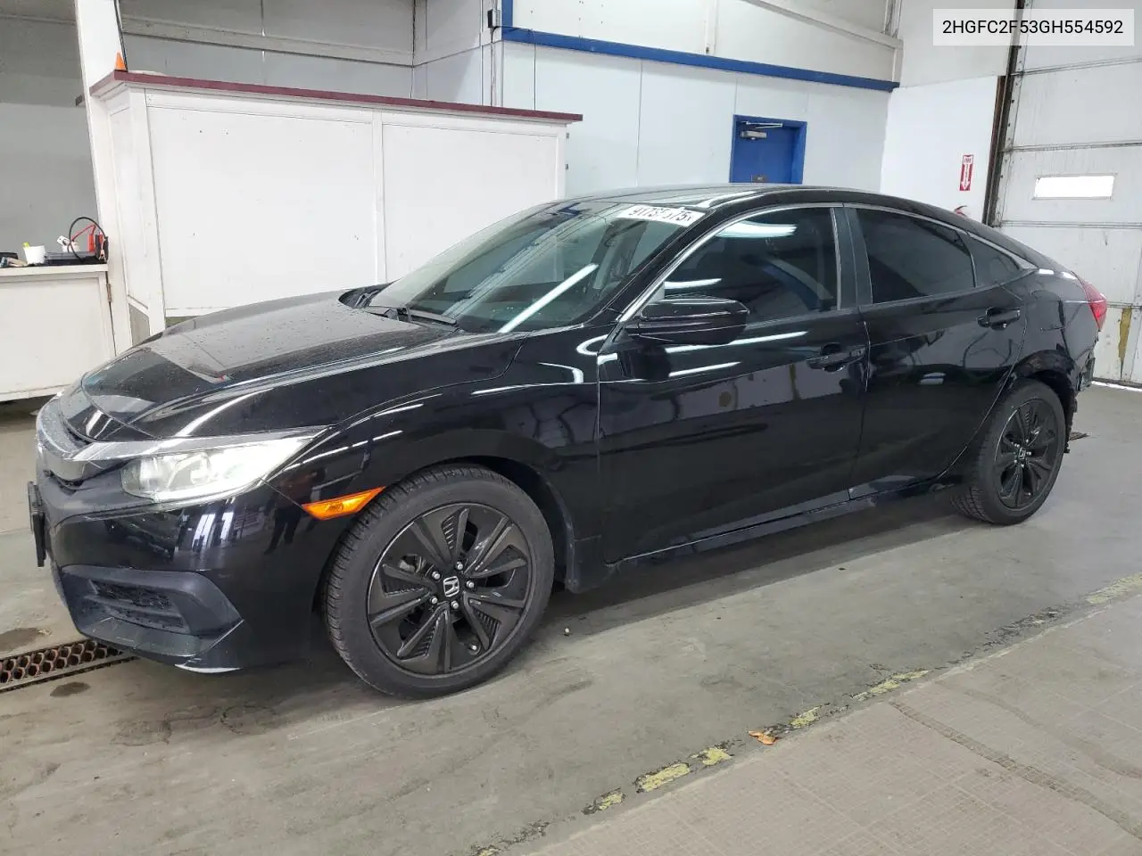 2HGFC2F53GH554592 2016 Honda Civic Lx
