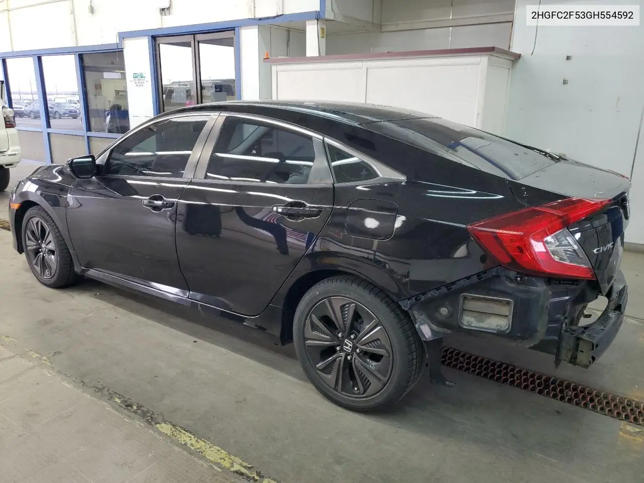 2HGFC2F53GH554592 2016 Honda Civic Lx