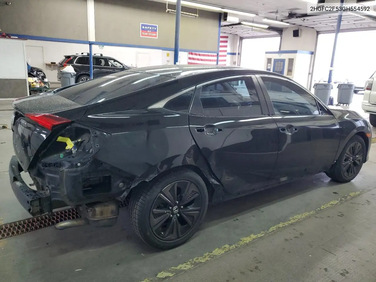 2HGFC2F53GH554592 2016 Honda Civic Lx
