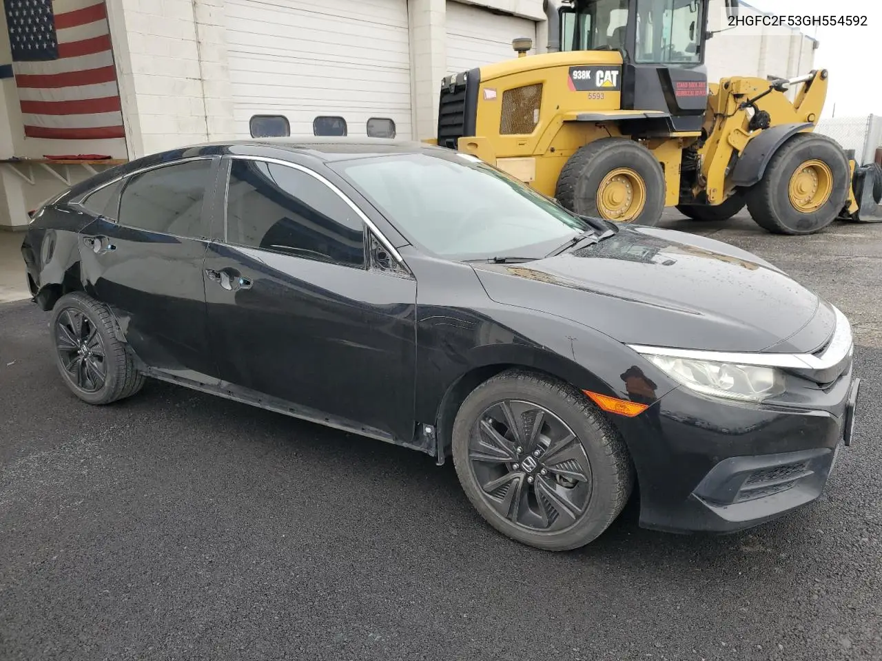 2HGFC2F53GH554592 2016 Honda Civic Lx