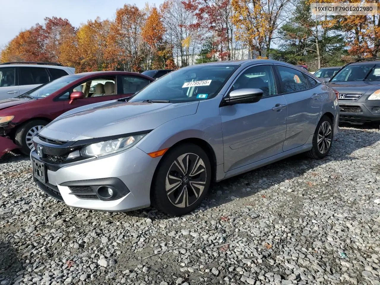 19XFC1F79GE202980 2016 Honda Civic Exl