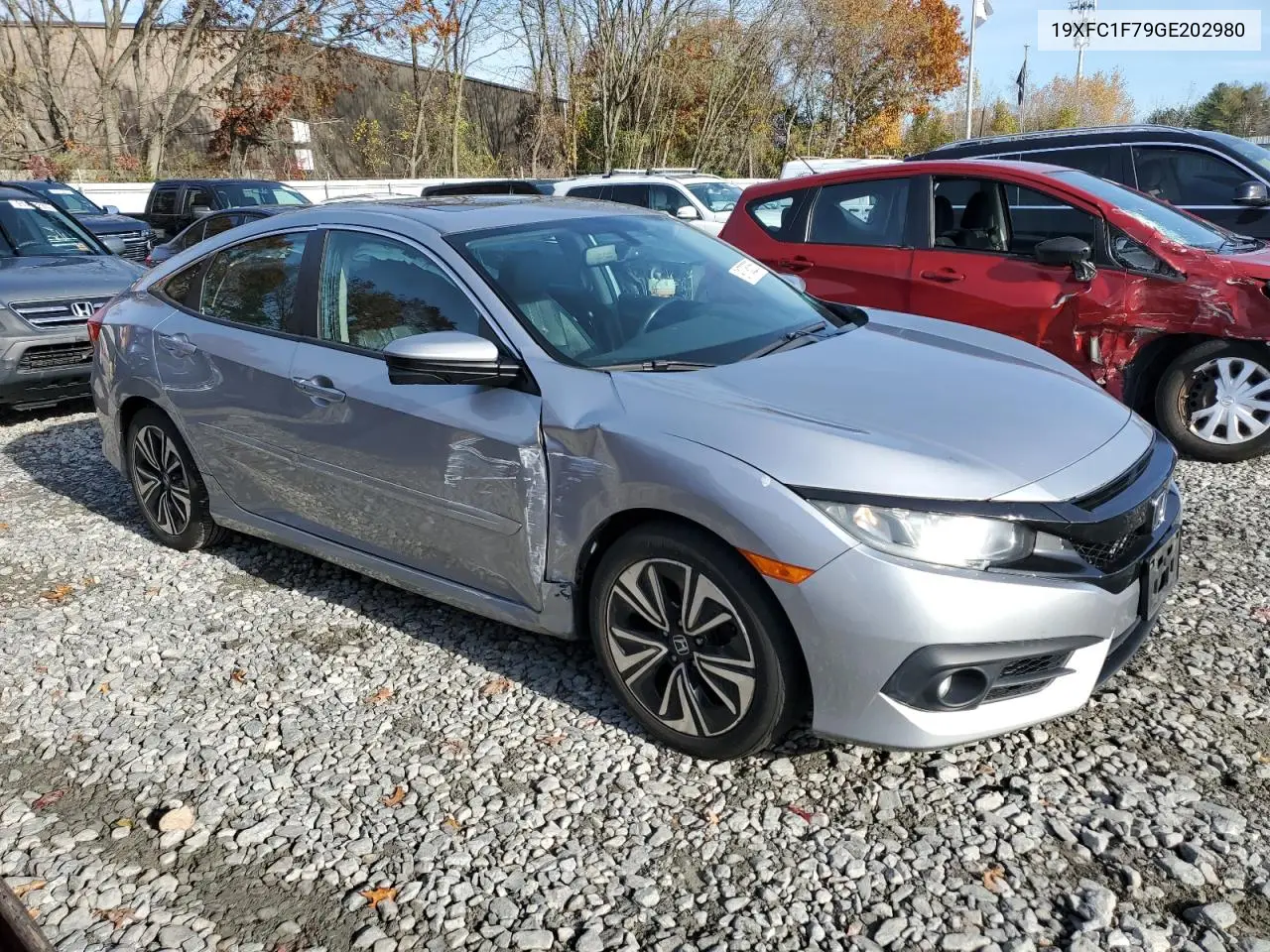 19XFC1F79GE202980 2016 Honda Civic Exl