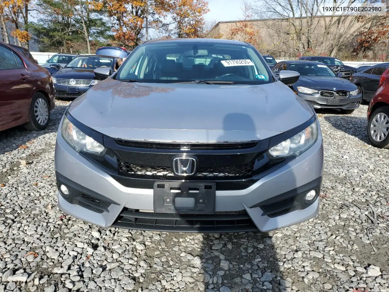 19XFC1F79GE202980 2016 Honda Civic Exl