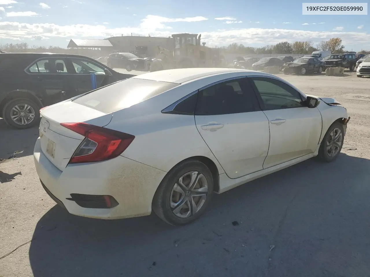 19XFC2F52GE059990 2016 Honda Civic Lx
