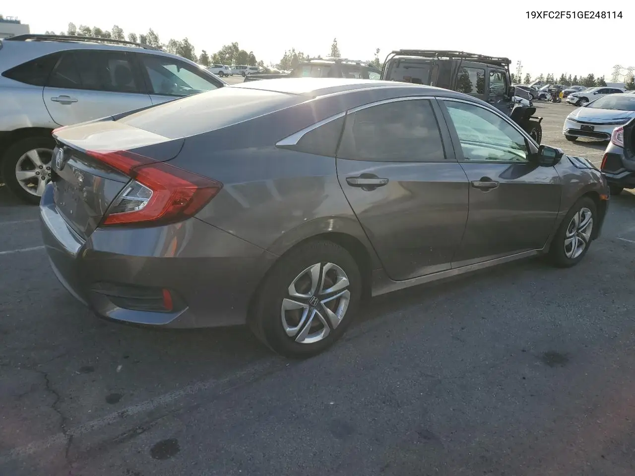 19XFC2F51GE248114 2016 Honda Civic Lx
