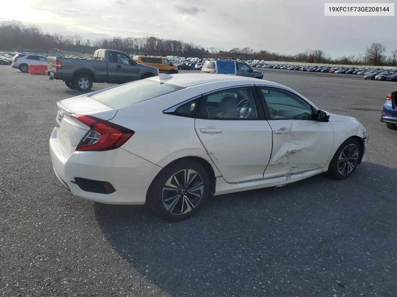 19XFC1F73GE208144 2016 Honda Civic Exl