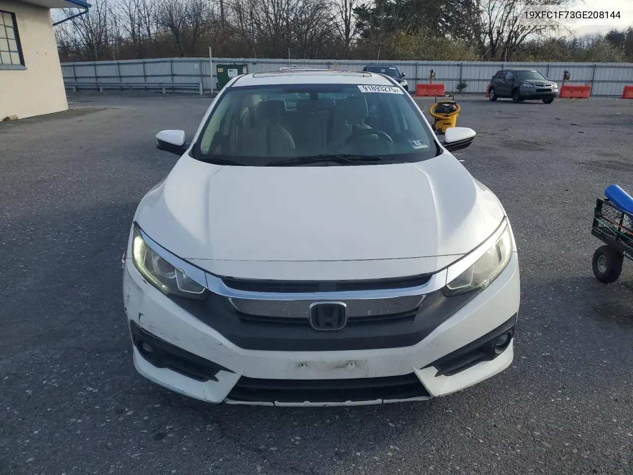 19XFC1F73GE208144 2016 Honda Civic Exl