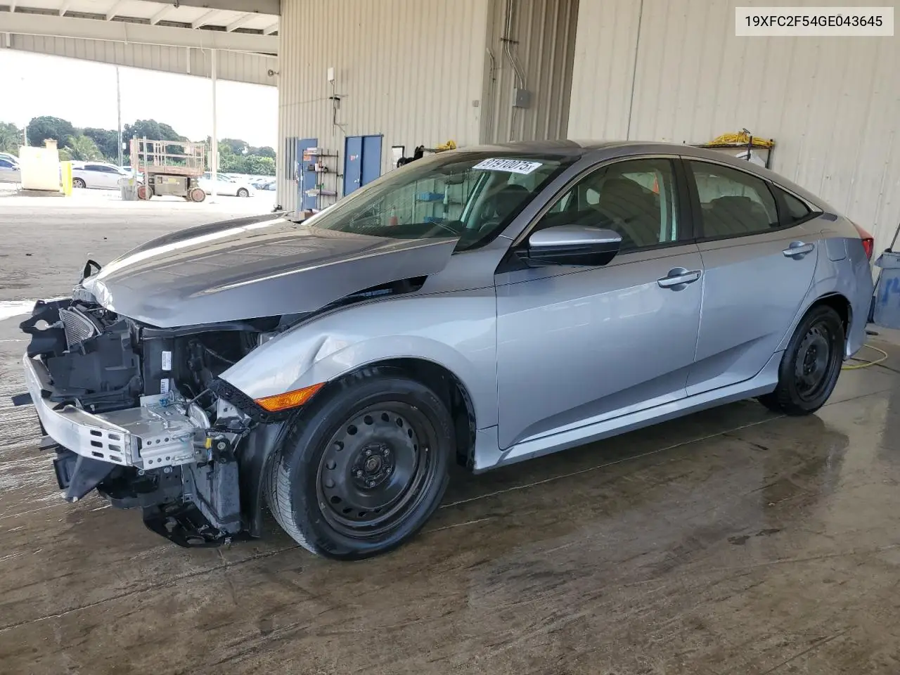 19XFC2F54GE043645 2016 Honda Civic Lx