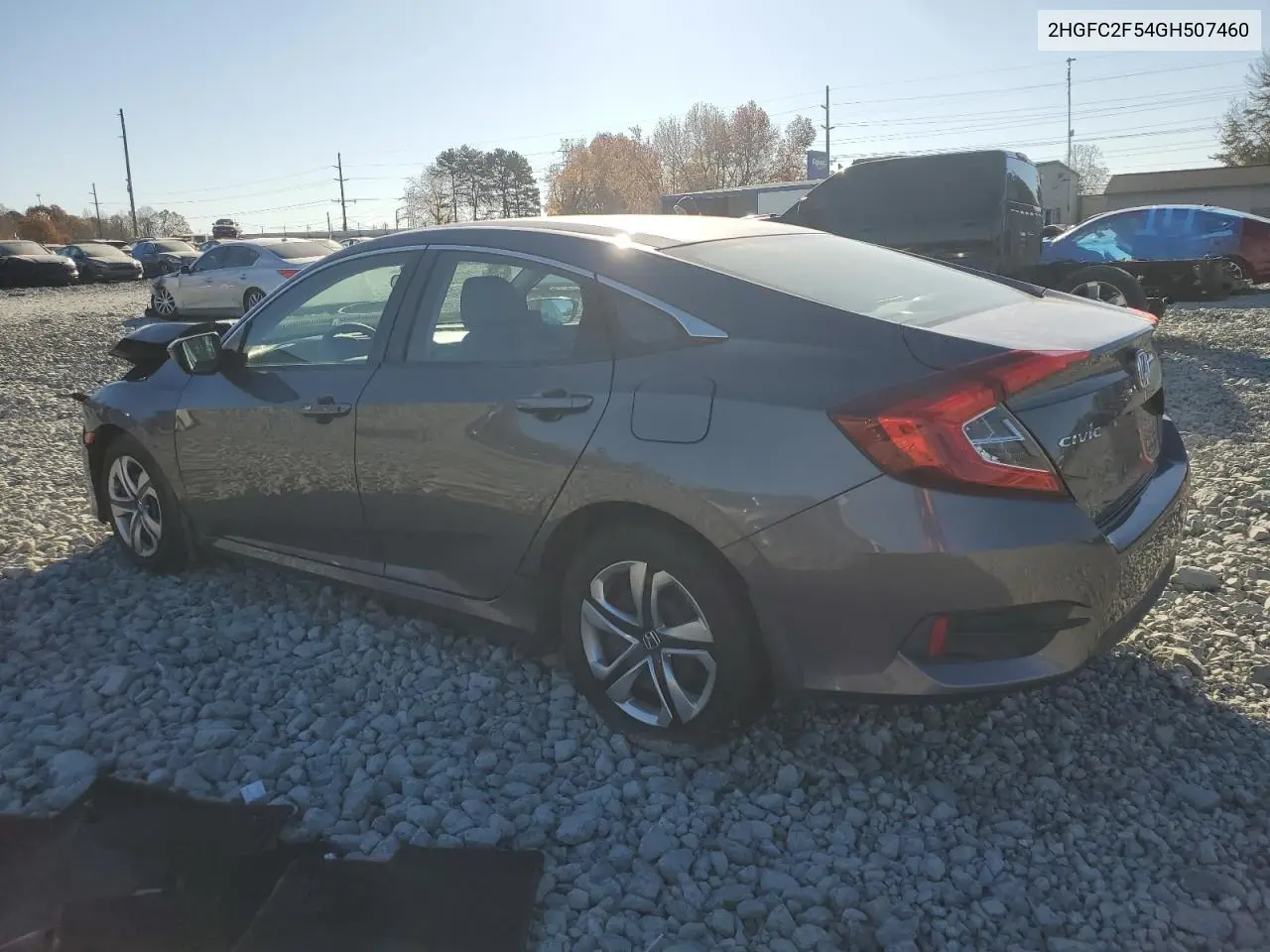 2HGFC2F54GH507460 2016 Honda Civic Lx