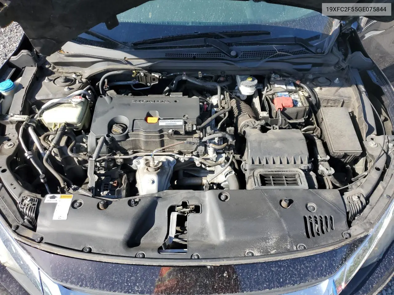 19XFC2F55GE075844 2016 Honda Civic Lx