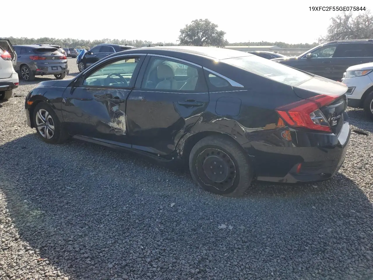 19XFC2F55GE075844 2016 Honda Civic Lx