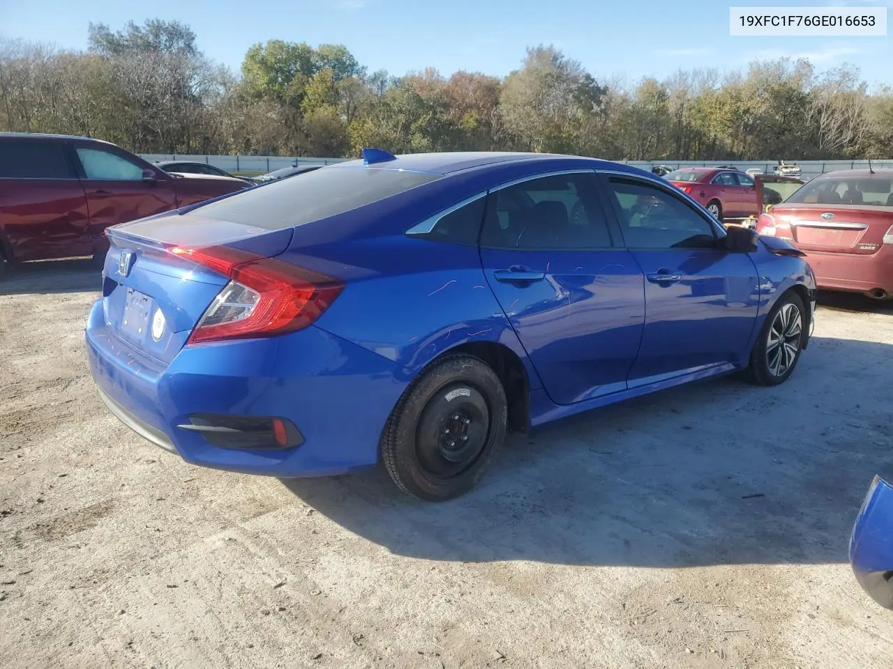 19XFC1F76GE016653 2016 Honda Civic Exl