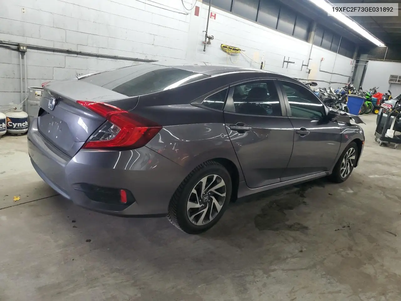 19XFC2F73GE031892 2016 Honda Civic Ex
