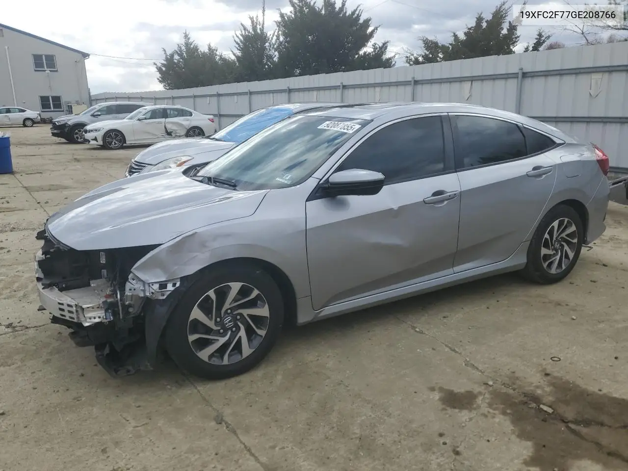 19XFC2F77GE208766 2016 Honda Civic Ex