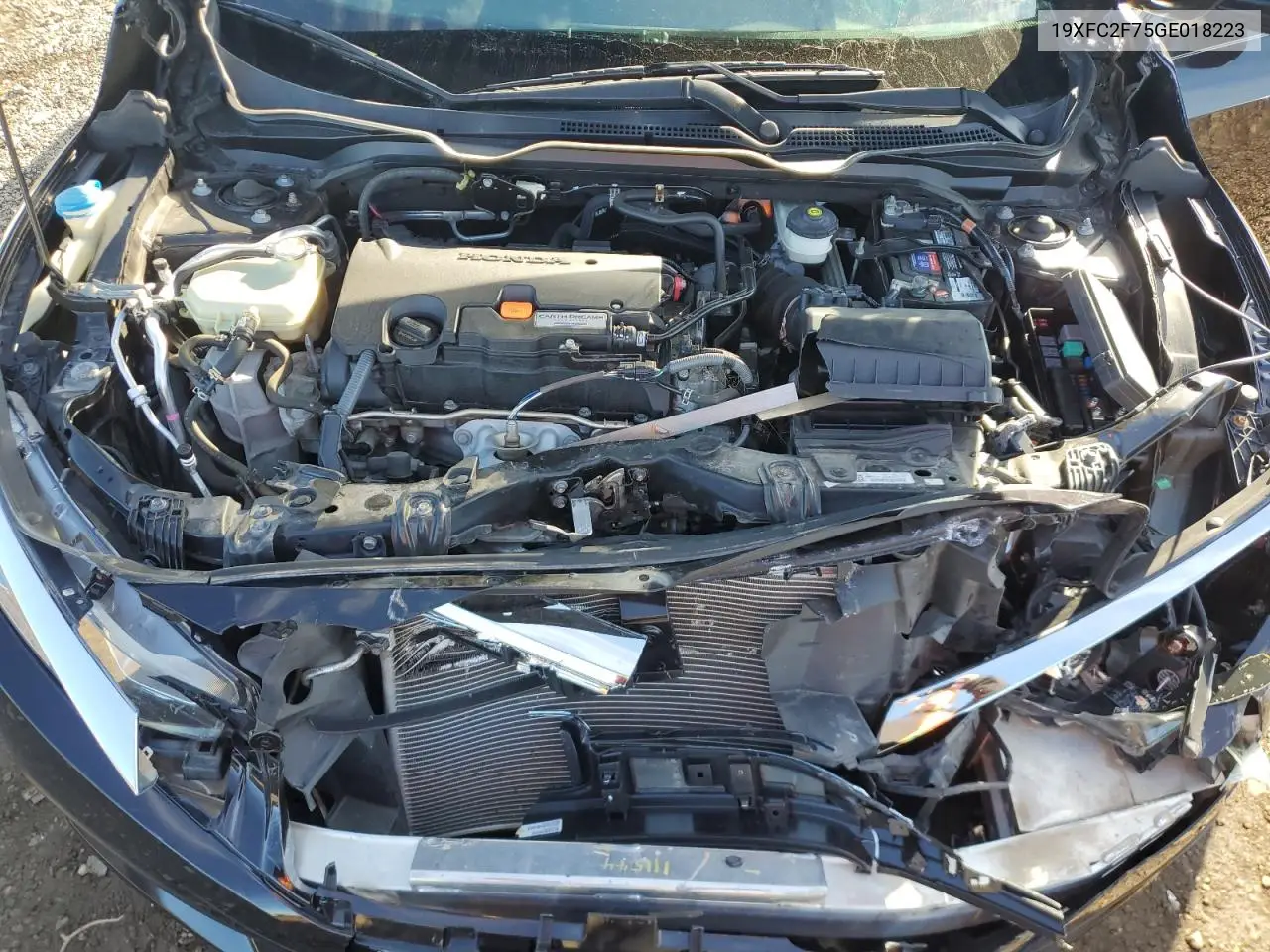 19XFC2F75GE018223 2016 Honda Civic Ex