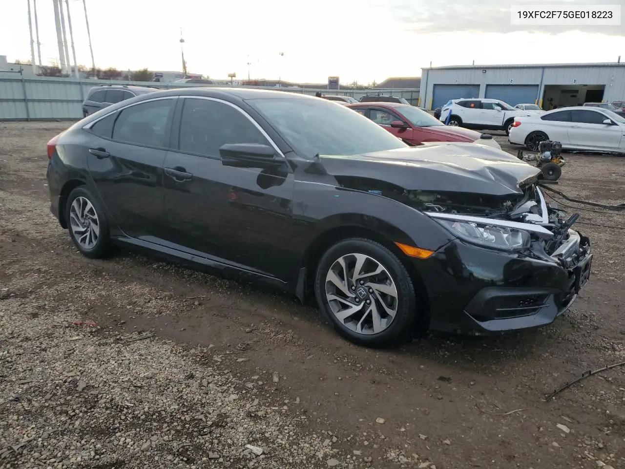 19XFC2F75GE018223 2016 Honda Civic Ex