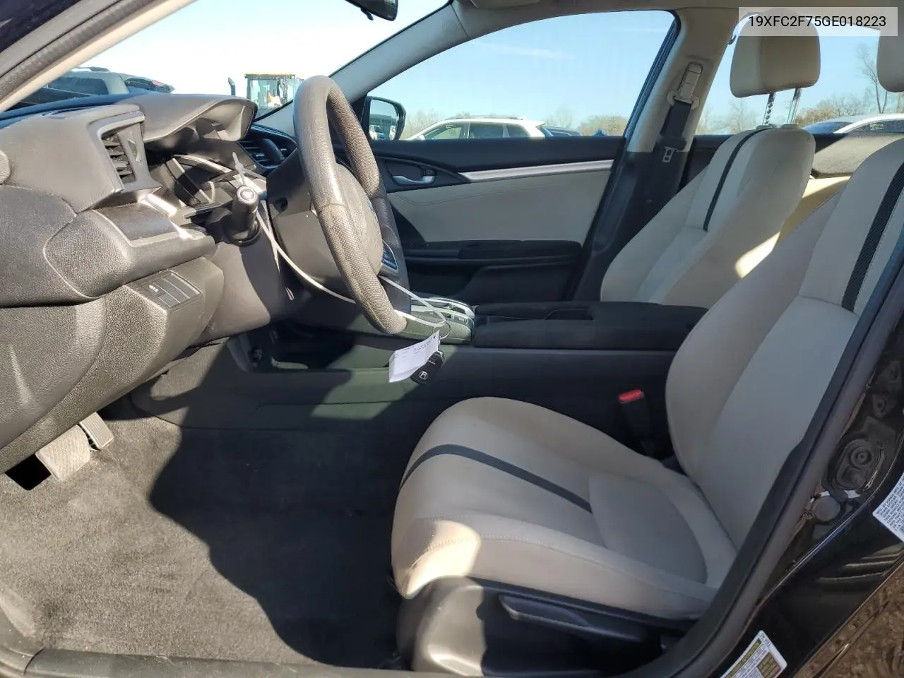 19XFC2F75GE018223 2016 Honda Civic Ex