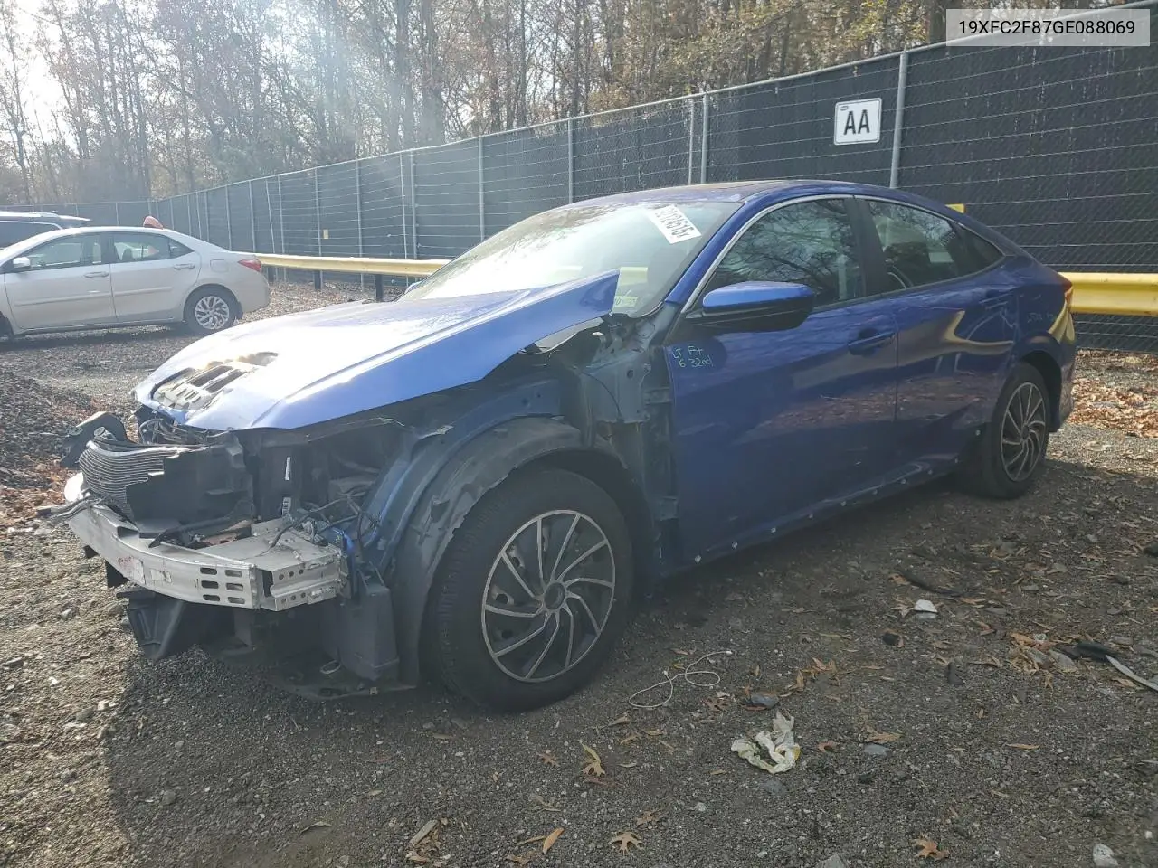 19XFC2F87GE088069 2016 Honda Civic Ex