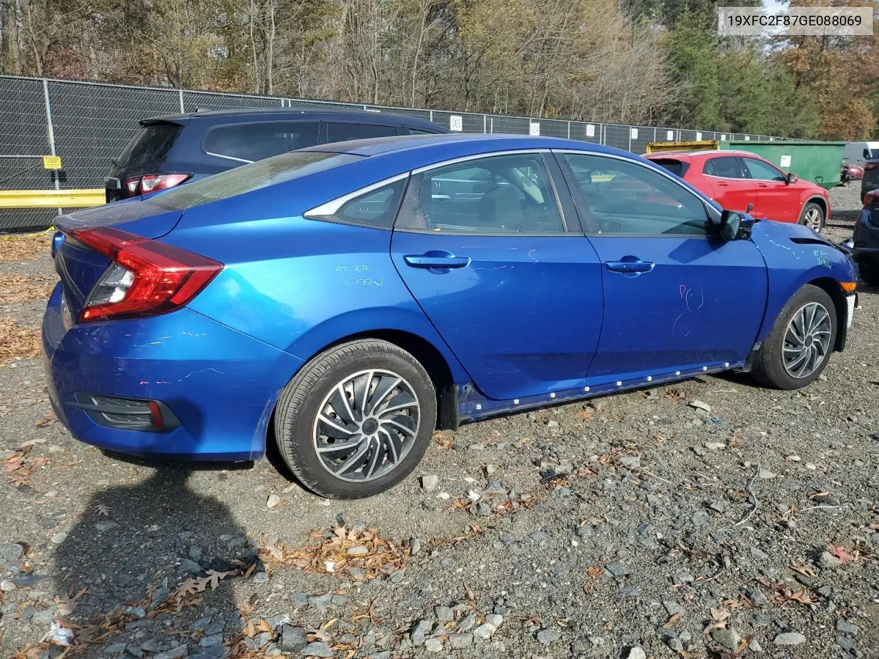 19XFC2F87GE088069 2016 Honda Civic Ex