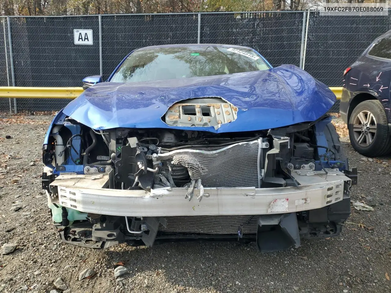 19XFC2F87GE088069 2016 Honda Civic Ex