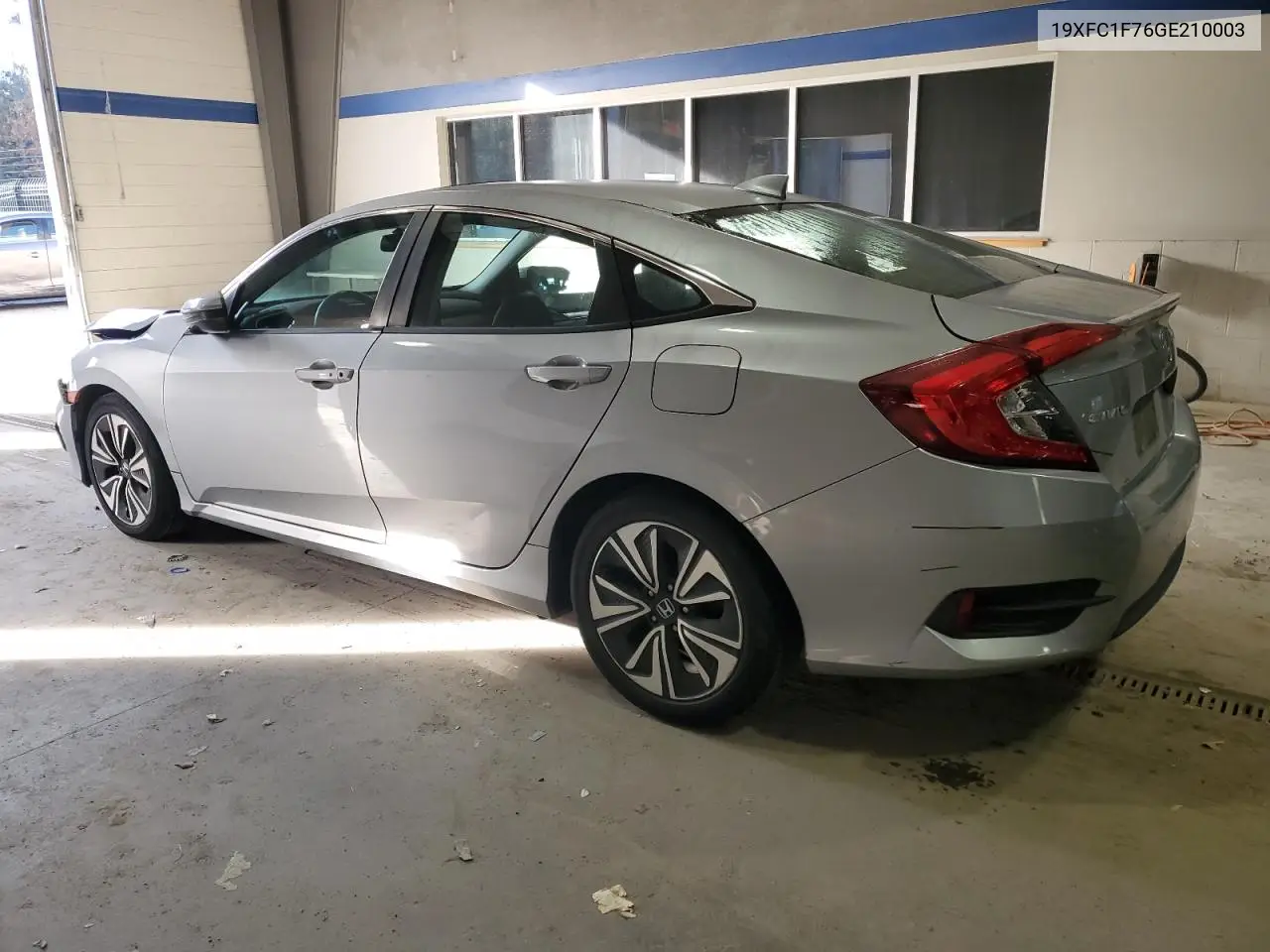 19XFC1F76GE210003 2016 Honda Civic Exl