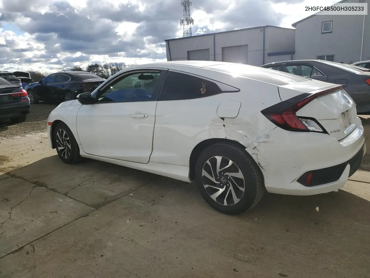 2HGFC4B50GH305233 2016 Honda Civic Lx