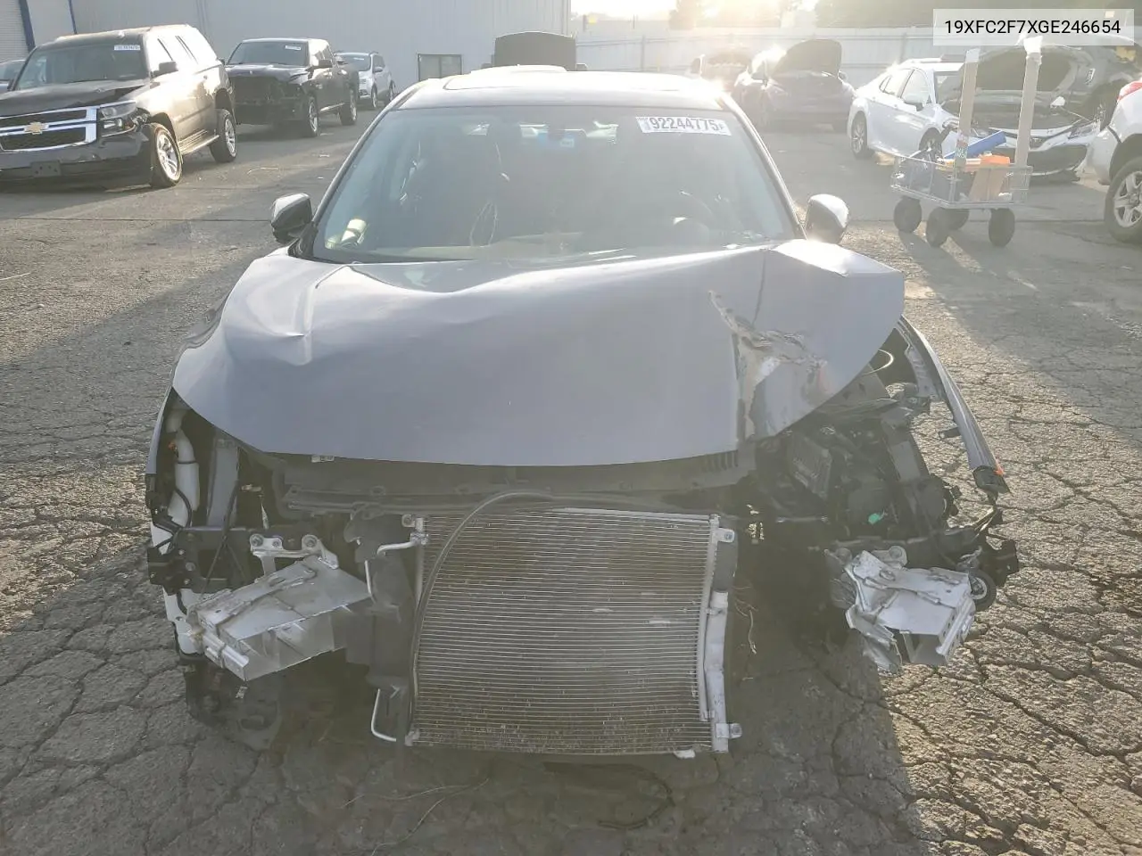 19XFC2F7XGE246654 2016 Honda Civic Ex