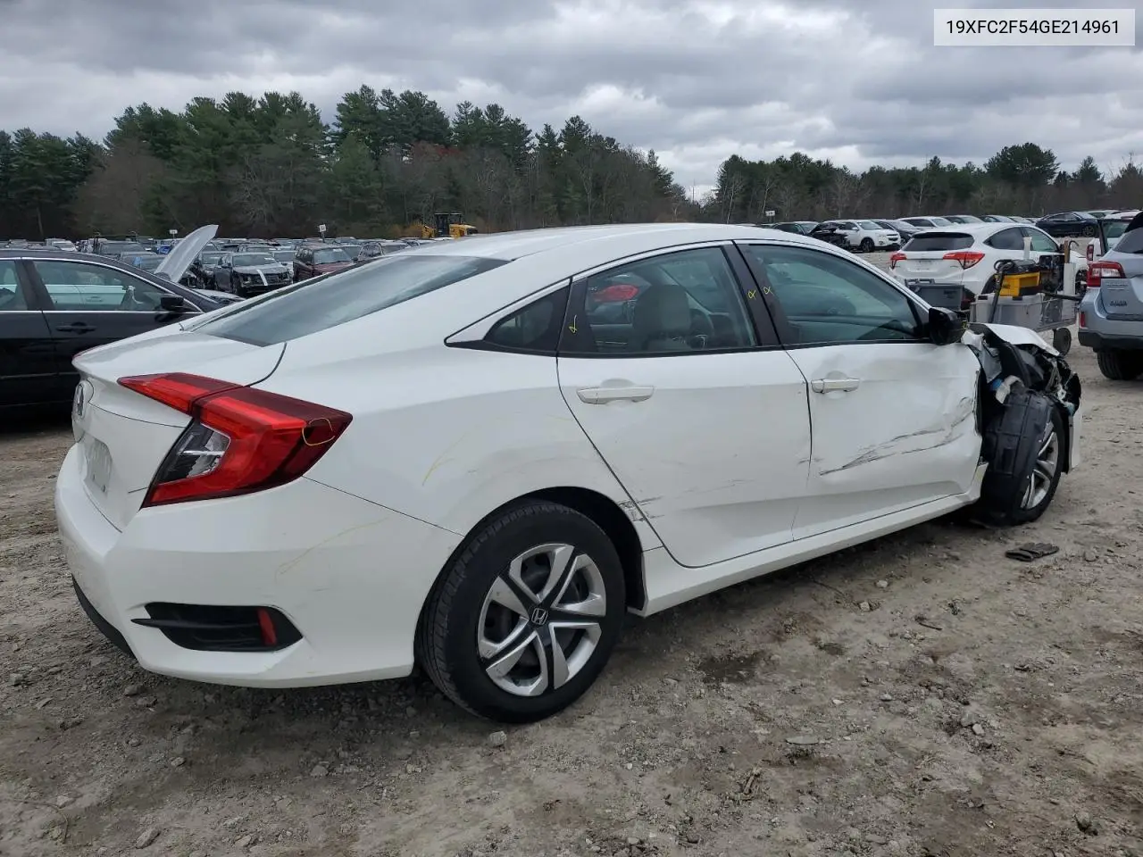 19XFC2F54GE214961 2016 Honda Civic Lx